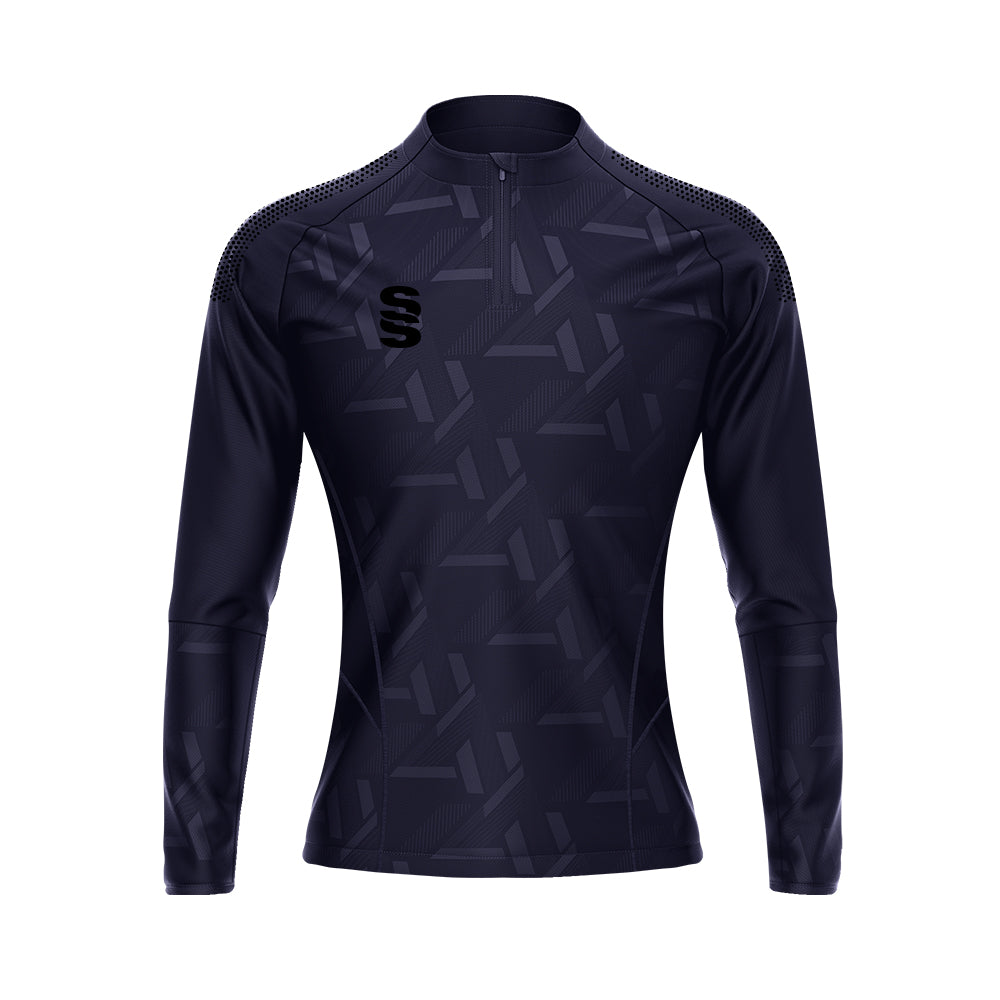 DU383W NAVY BLACK DOTS