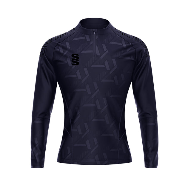 DU383W NAVY BLACK DOTS