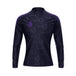 DU383W NAVY PURPLE DOTS