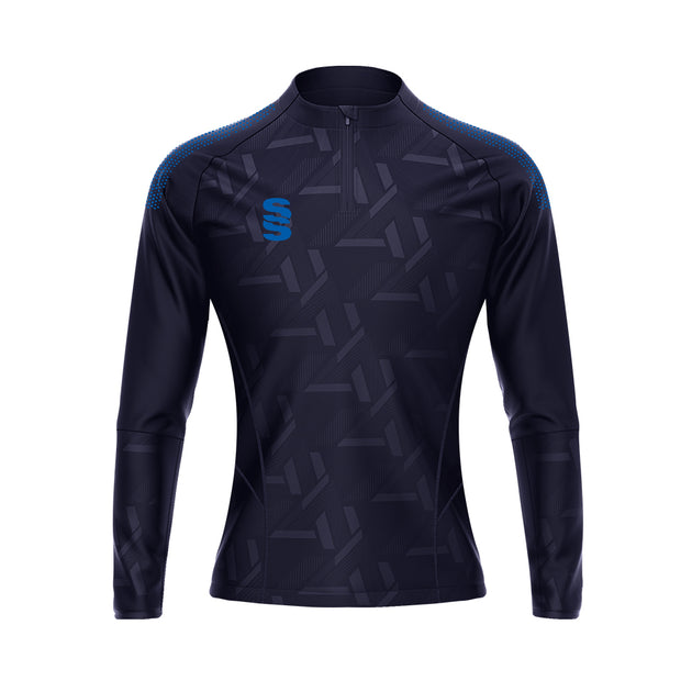 DU383W NAVY ROYAL DOTS