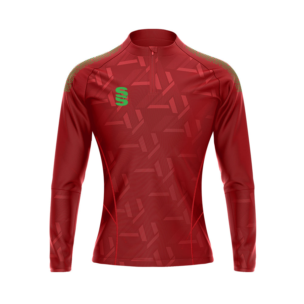 DU383W RED EMERALD DOTS
