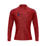 DU383W RED NAVY DOTS