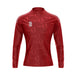 DU383W RED SILVER DOTS