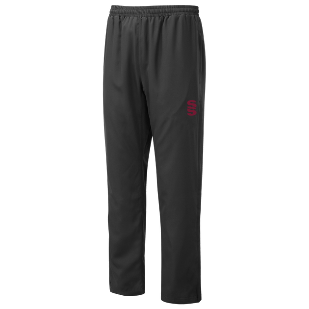 DU385 BLACK MAROON LOGO