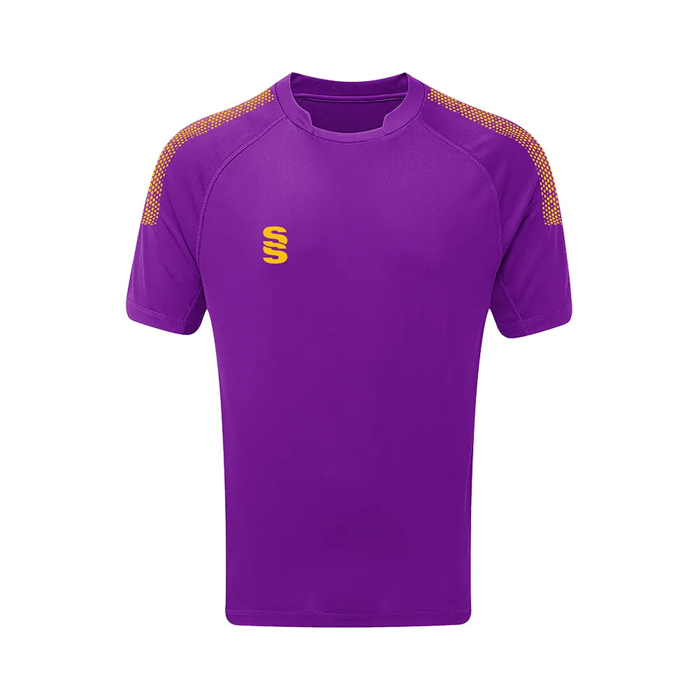DU009 PURPLE AMBER DOTS