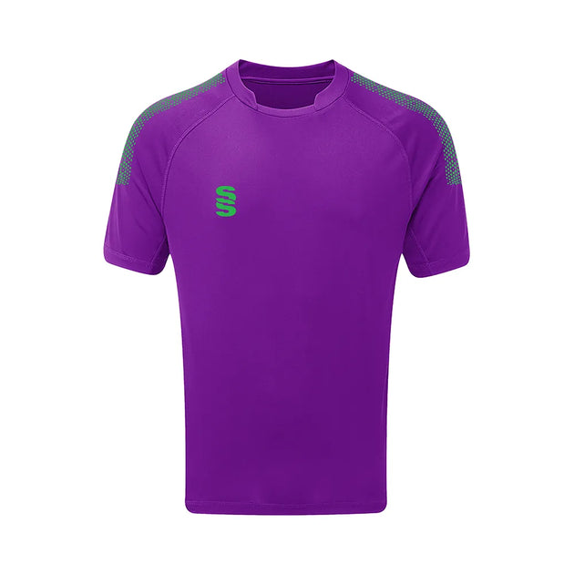 DU009 PURPLE EMERALD DOTS