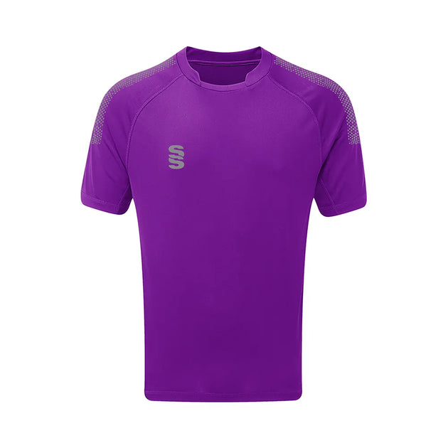DU009 PURPLE SILVER DOTS