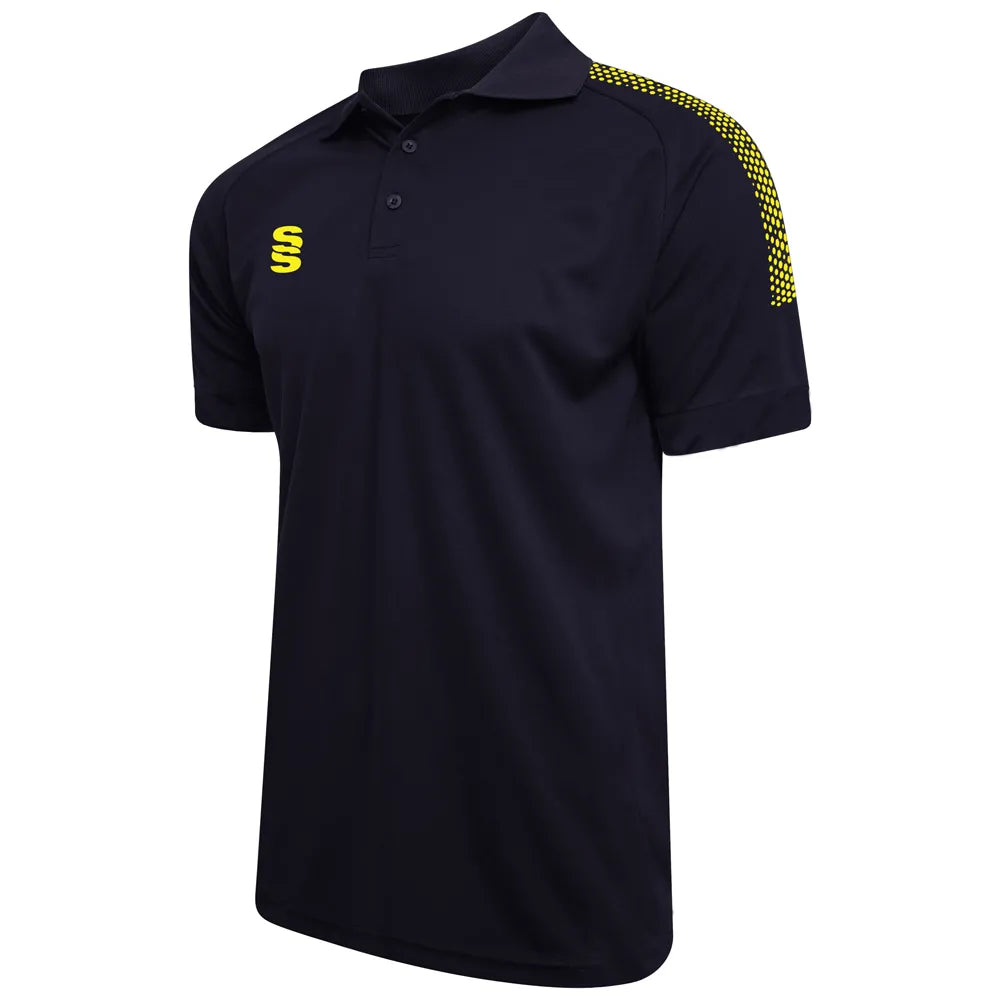 DU018 NAVY YELLOW DOTS