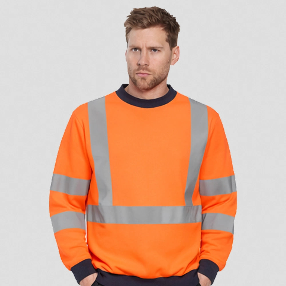 A model wearing a Flame Resistant RIS Sweatshirt