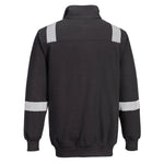 A black WX3 Flame Resistant Sweatshirt