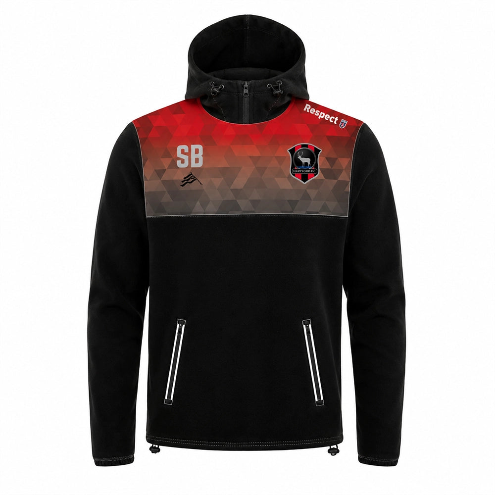 front view of Hartford Football Club Custom Hoodie – Adult