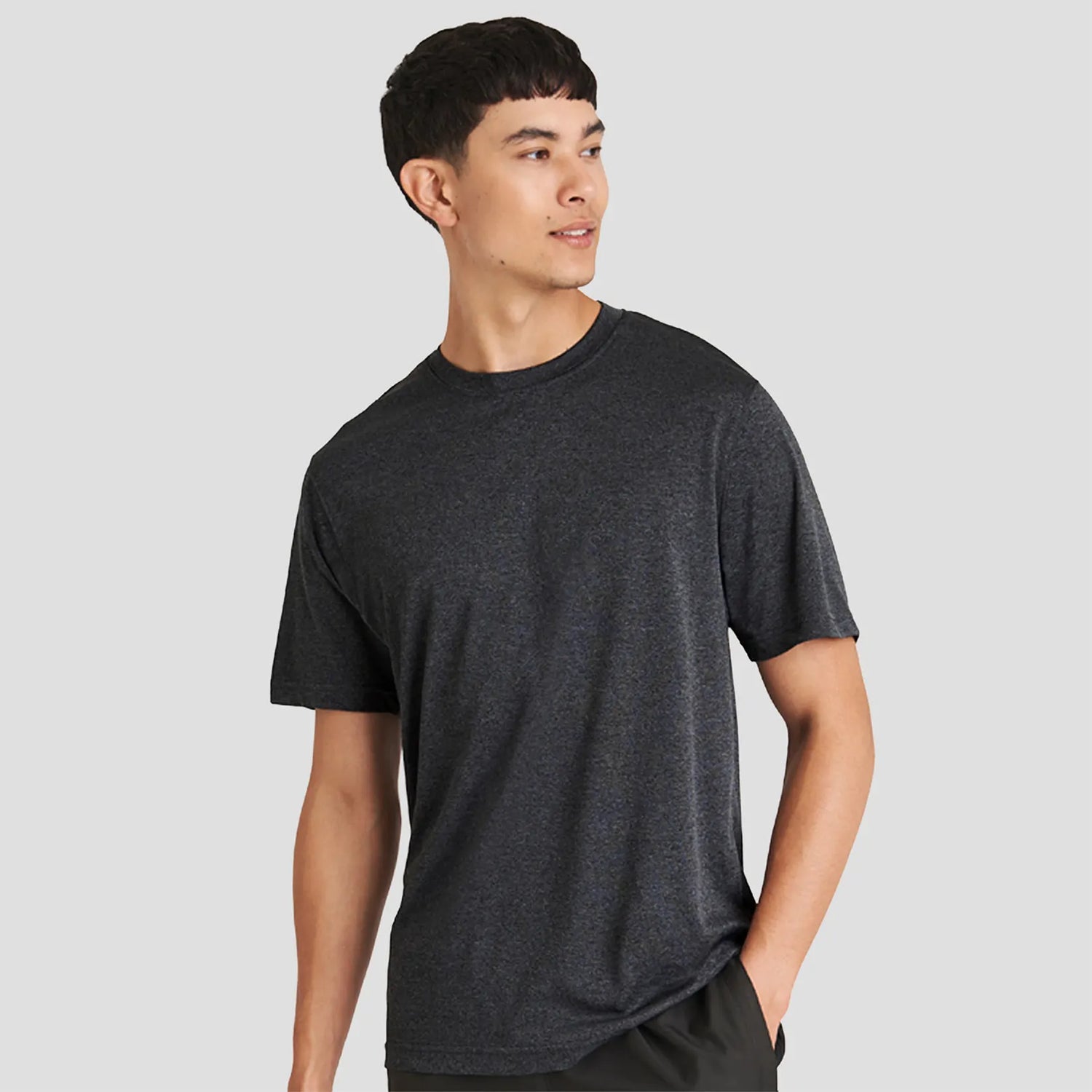 Model wearing the AWDis Cool Urban T-Shirt JC004