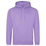 Dusty Lilac AWDIS Just Hoods JH001 College Hoodie on a white background
