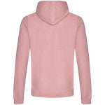 Dusty Pink AWDIS Just Hoods JH001 College Hoodie shown from the back on a white background
