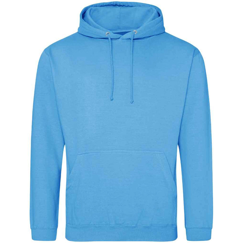 Hawaiian Blue AWDIS Just Hoods JH001 College Hoodie on a white background