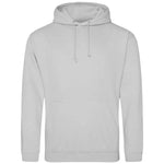 Moon Dust Grey AWDIS Just Hoods JH001 College Hoodie on a white background
