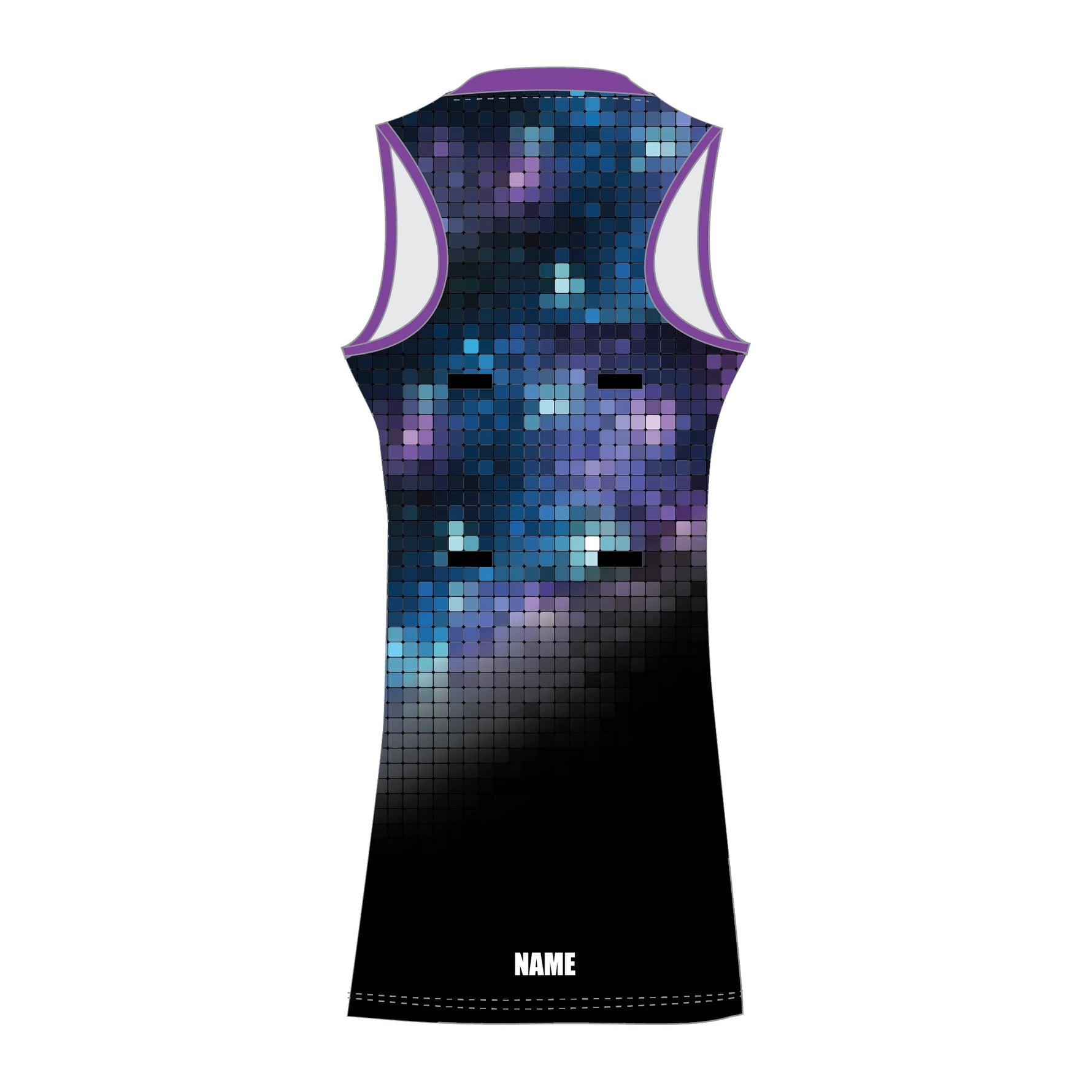 Hawks Netball Dress (Adult) Back