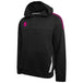DU367 BLACK PINK DOTS