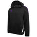 DU367 BLACK PURPLE DOTS