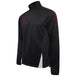 DU368 BLACK MAROON DOTS