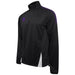 DU368 BLACK PURPLE DOTS