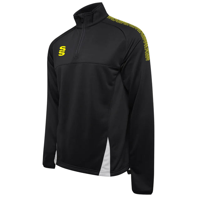 DU368 BLACK YELLOW DOTS