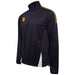 DU368 NAVY AMBER DOTS