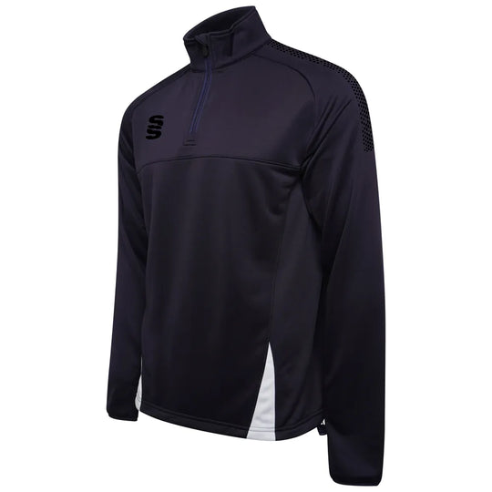 DU368 NAVY BLACK DOTS