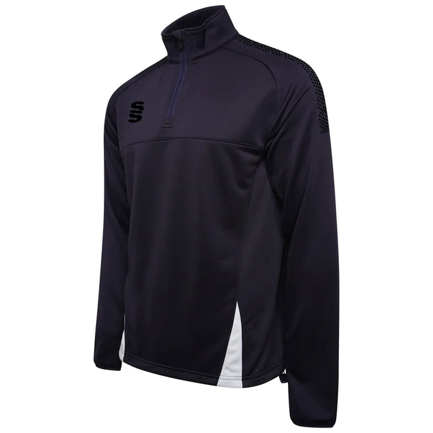 DU368 NAVY BLACK DOTS
