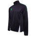 DU368 NAVY EMERALD DOTS