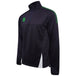 DU368 NAVY EMERALD DOTS
