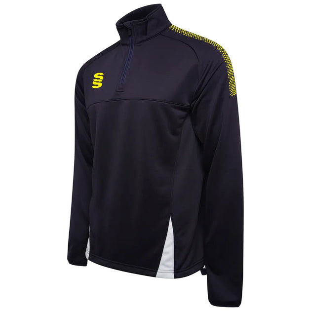 DU368 NAVY YELLOW DOTS
