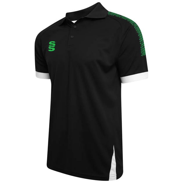 DU366 BLACK EMERALD DOTS