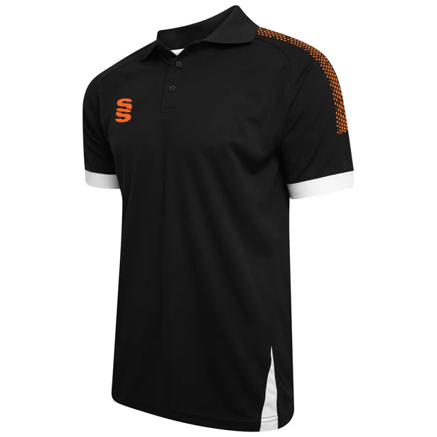 DU366 BLACK ORANGE DOTS