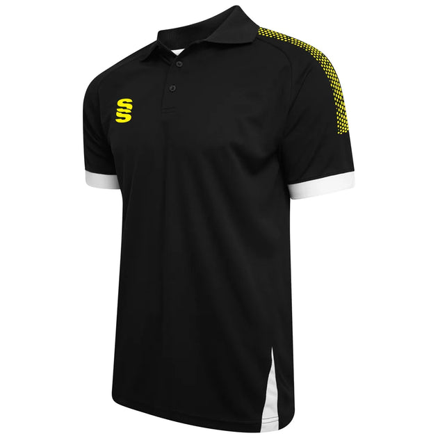 DU366 BLACK YELLOW DOTS