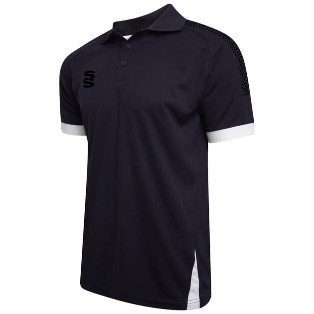 DU366 NAVY BLACK DOTS