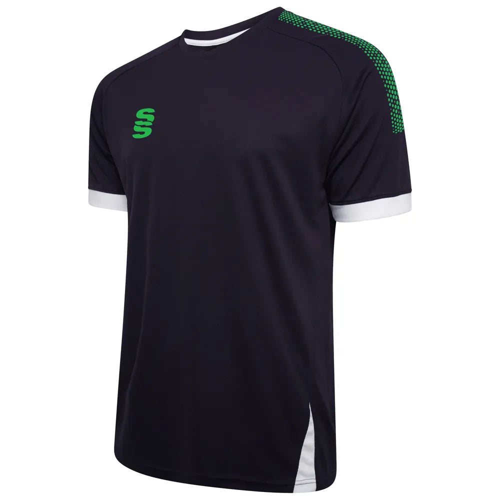 DU365 NAVY EMERALD DOTS