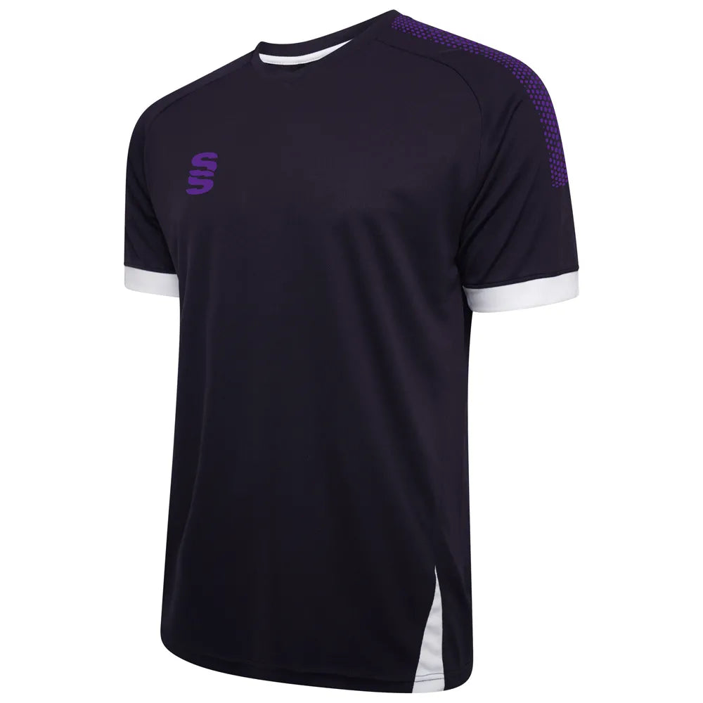DU365 NAVY PURPLE DOTS