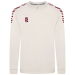DU037 IVORY MAROON DIAGONAL