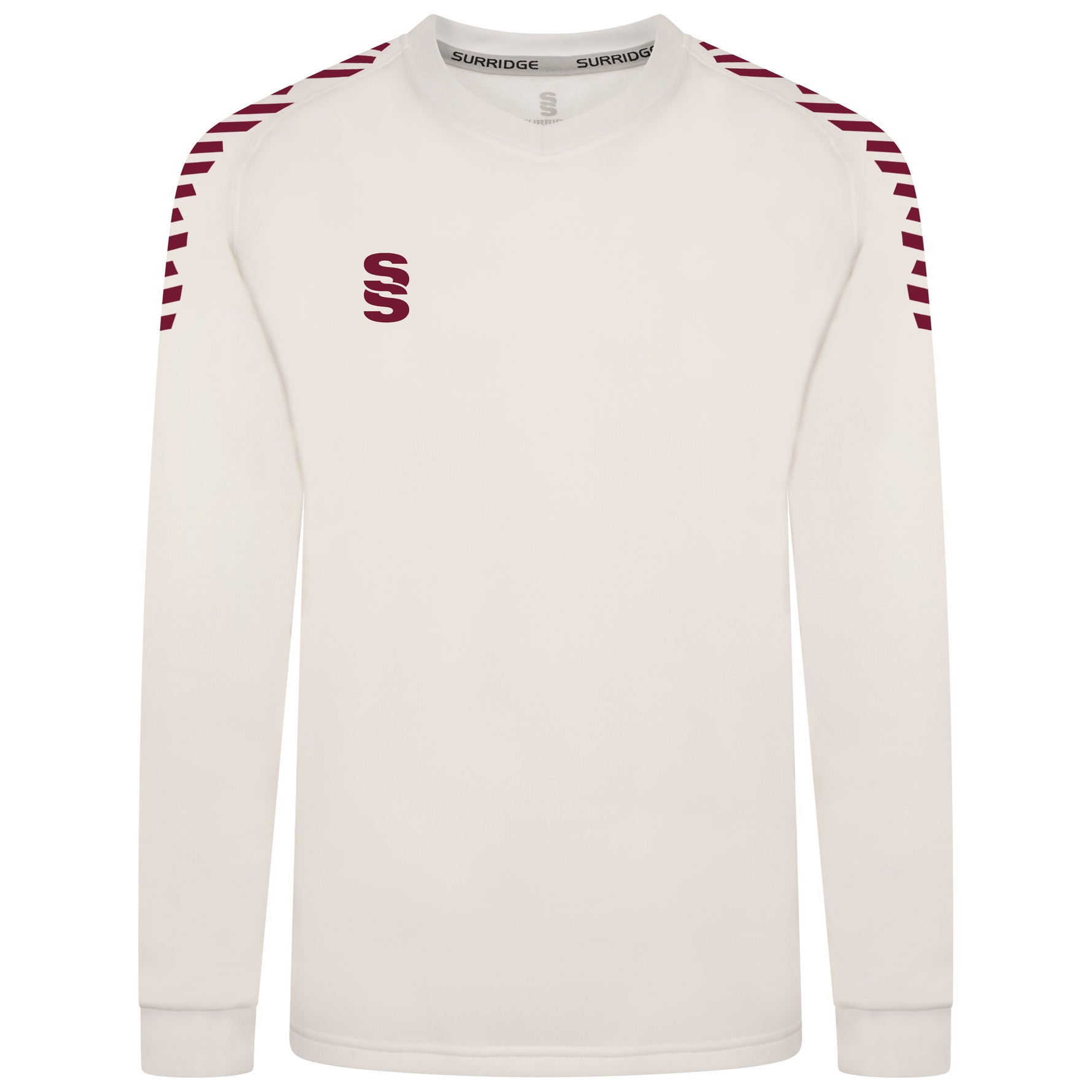 DU037 IVORY MAROON DIAGONAL