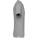 A Moon Grey Heather Native Spirit Piqué Polo Shirt Side