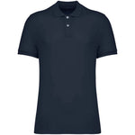 A Navy Native Spirit Piqué Polo Shirt Front