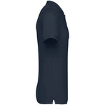 A Navy Native Spirit Piqué Polo Shirt Side