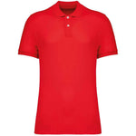 A Poppy Red Native Spirit Piqué Polo Shirt Front
