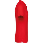 A Poppy Red Native Spirit Piqué Polo Shirt Side