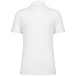 A white Native Spirit Piqué Polo Shirt back