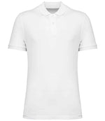 A white Native Spirit Piqué Polo Shirt front