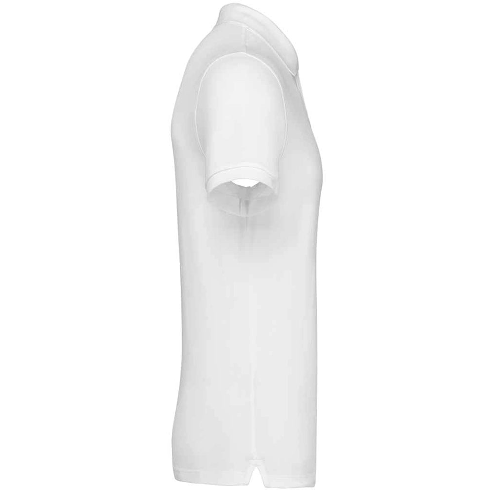 A white Native Spirit Piqué Polo Shirt side