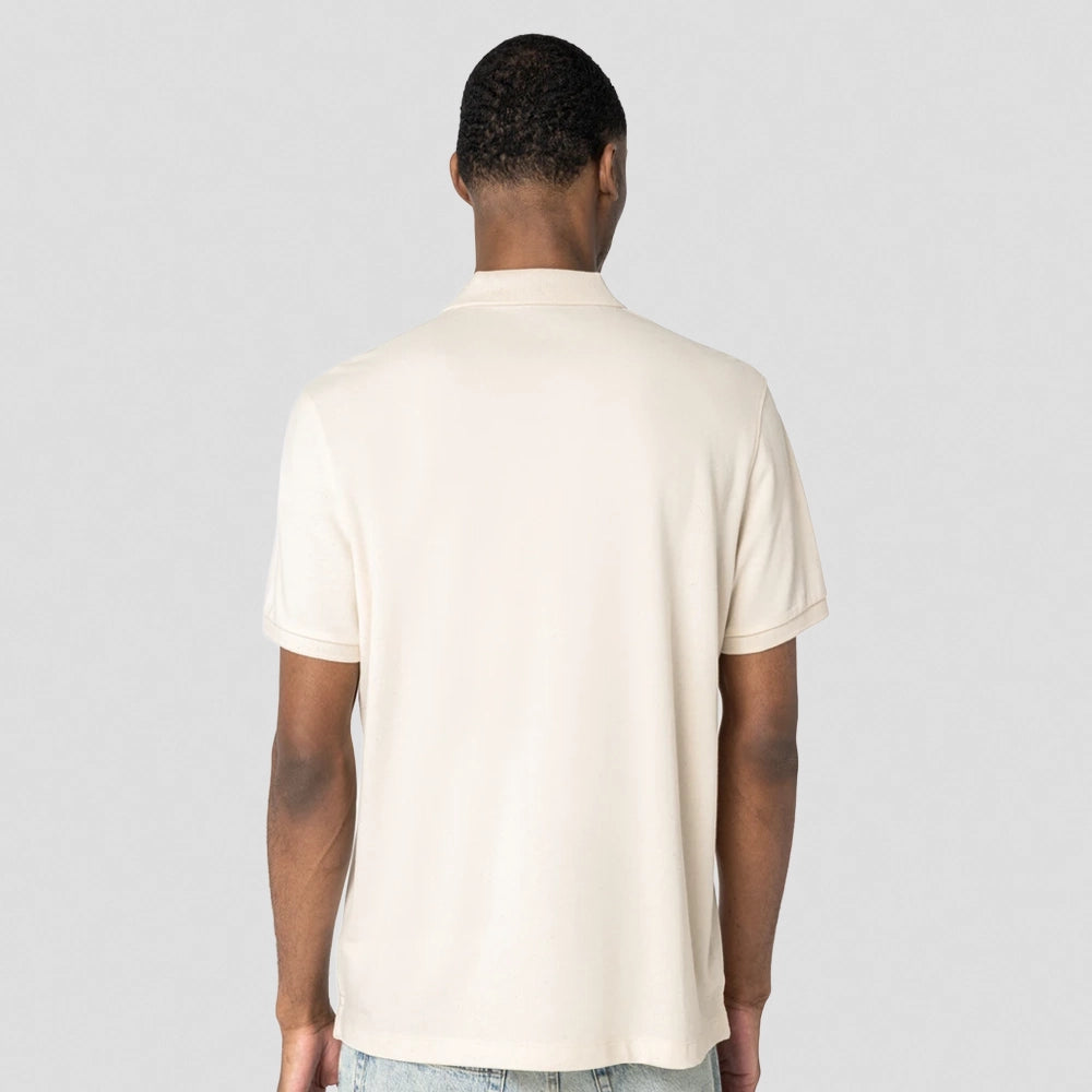 A back view of a Native Spirit Piqué Polo Shirt
