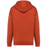 A burnt brick Native Spirit Unisex Oversized Hoodie Native Spirit back